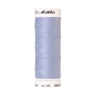 Fil polyester Mettler 200m Couleur n°0814 Bleu Bébé