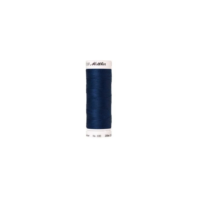 Fil polyester Mettler 200m Couleur n°0816 Bleu Royal