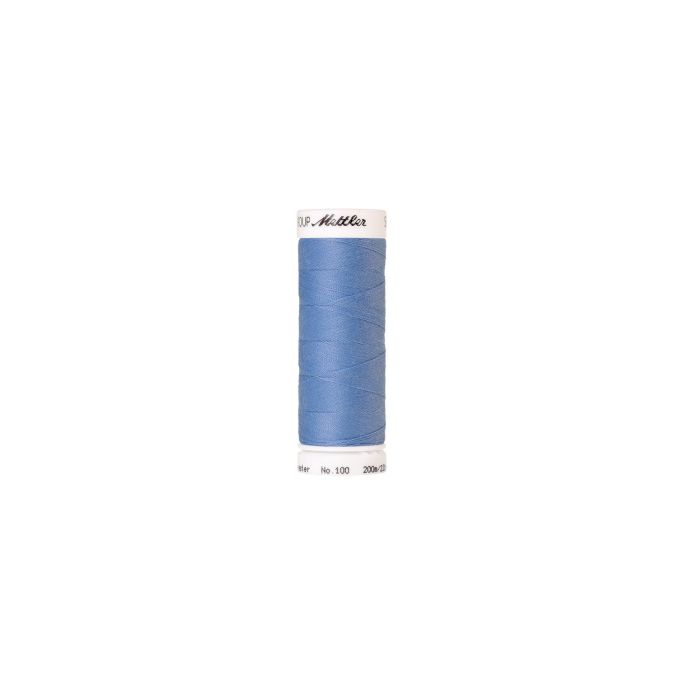 Fil polyester Mettler 200m Couleur n°0818 Bleu Doux