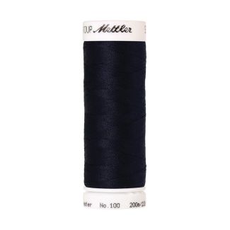 Mettler Polyester Sewing Thread (200m) Color 0827 Dark Blue