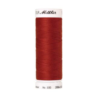 Fil polyester Mettler 200m Couleur n°1167 Orange Brûlée