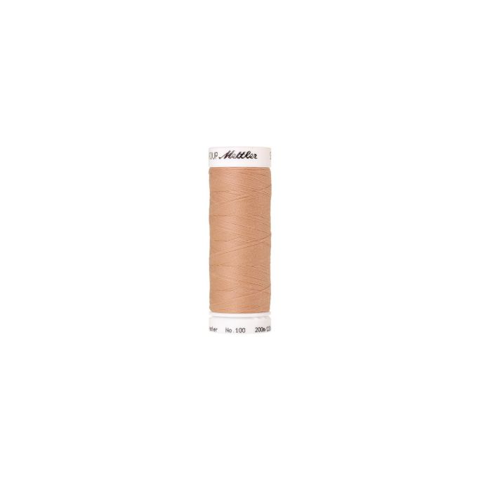 Fil polyester Mettler 200m Couleur n°1168 Rose Crevette Clair