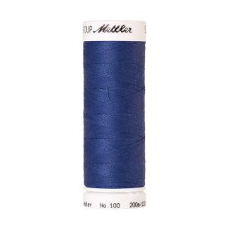 Fil polyester Mettler 200m Couleur n°1301 Bleu Nordique