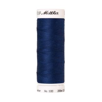 Fil polyester Mettler 200m Couleur n°1304 Bleu Imperial