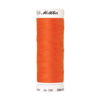 Fil polyester Mettler 200m Couleur n°1335 Mandarine