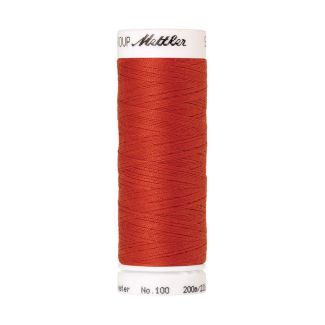 Fil polyester Mettler 200m Couleur n°1336 Rouge Vermillion