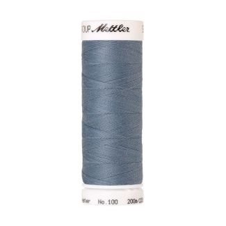 Fil polyester Mettler 200m Couleur n°1342 Bleu Veronique