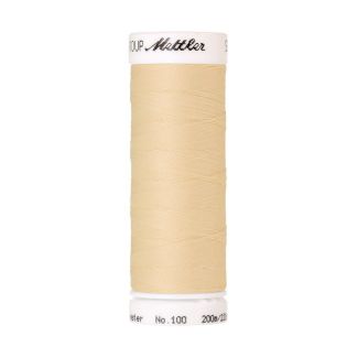 Fil polyester Mettler 200m Couleur n°1455 Crème