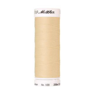 Mettler Polyester Sewing Thread (200m) Color 1455 Butter cream