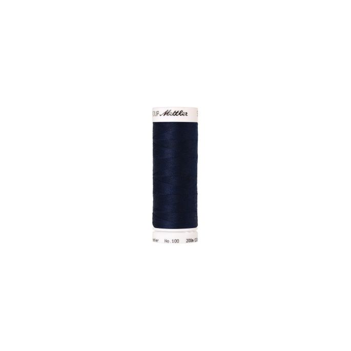 Mettler Polyester Sewing Thread (200m) Color 1465 Midnight Blue