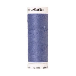 Fil polyester Mettler 200m Couleur n°1466 Bleu Cadet