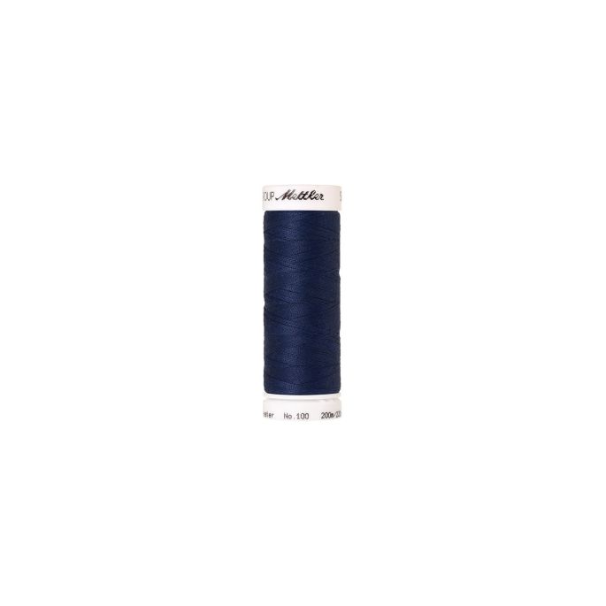 Fil polyester Mettler 200m Couleur n°1467 Bleu de Prusse