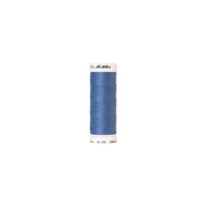 Fil polyester Mettler 200m Couleur n°1469 Bleu Vase