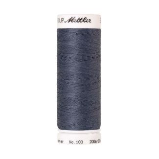 Fil polyester Mettler 200m Couleur n°1470 Bleu Ocean