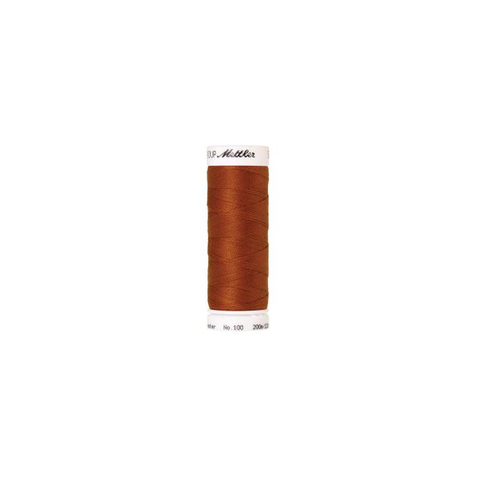 Fil polyester Mettler 200m Couleur n°0163 Cuivre