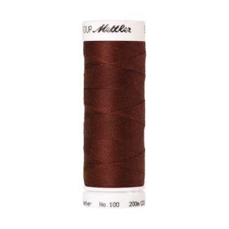 Fil polyester Mettler 200m Couleur n°0196 Grain de Café