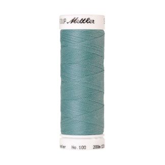 Fil polyester Mettler 200m Couleur n°0229 Bleu Glacé