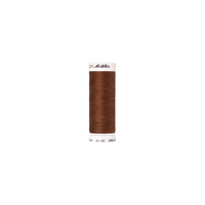 Fil polyester Mettler 200m Couleur n°0262 Brun Penny