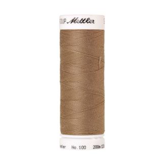 Fil polyester Mettler 200m Couleur n°0267 Rotin Foncé