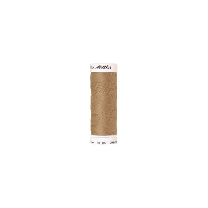 Mettler Polyester Sewing Thread (200m) Color 0285 Caramel Cream