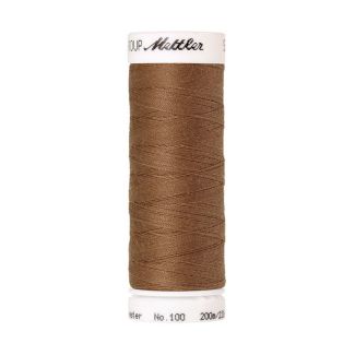 Fil polyester Mettler 200m Couleur n°0287 Brun