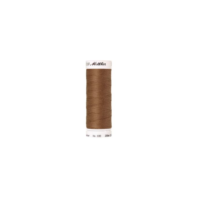 Fil polyester Mettler 200m Couleur n°0287 Brun