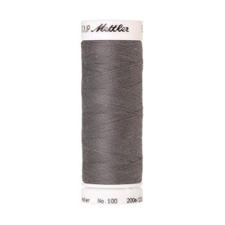 Fil polyester Mettler 200m Couleur n°0318 Etain pur