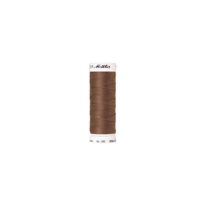 Mettler Polyester Sewing Thread (200m) Color 0387 Brown Mushroo