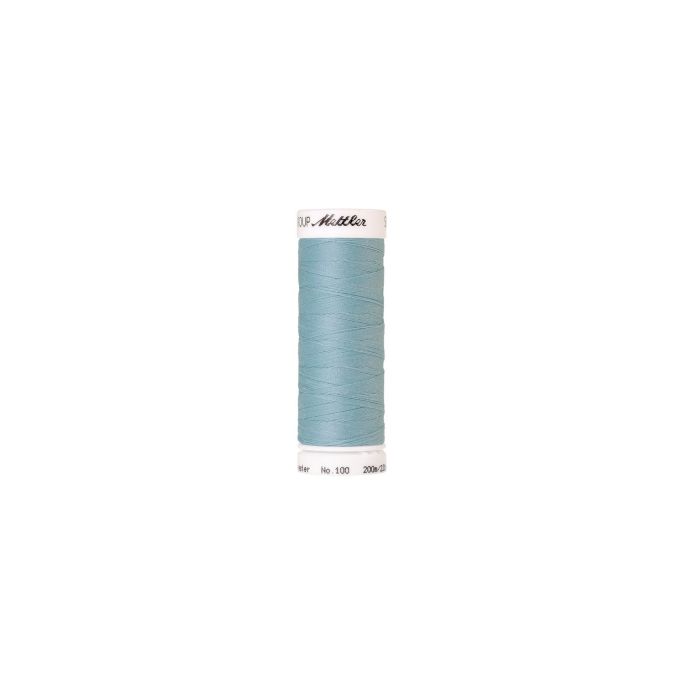 Fil polyester Mettler 200m Couleur n°0407 Menthe Bleue