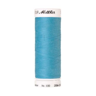 Fil polyester Mettler 200m Couleur n°0409 Turquoise