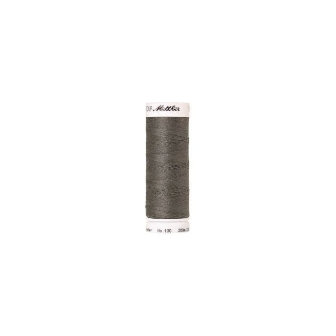 Fil polyester Mettler 200m Couleur n°0414 Gris Navajo