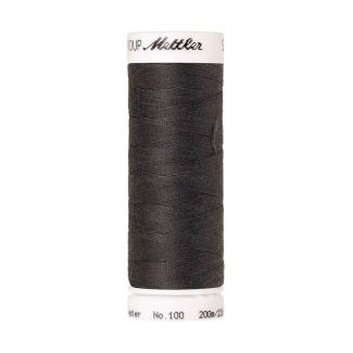 Fil polyester Mettler 200m Couleur n°0416 Charbon foncé