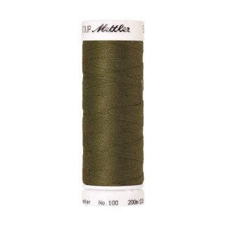 Fil polyester Mettler 200m Couleur n°0420 Kaki