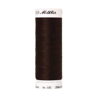 Fil polyester Mettler 200m Couleur n°0428 Chocolat