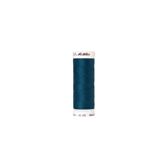 Fil polyester Mettler 200m Couleur n°0483 Turquoise Foncé