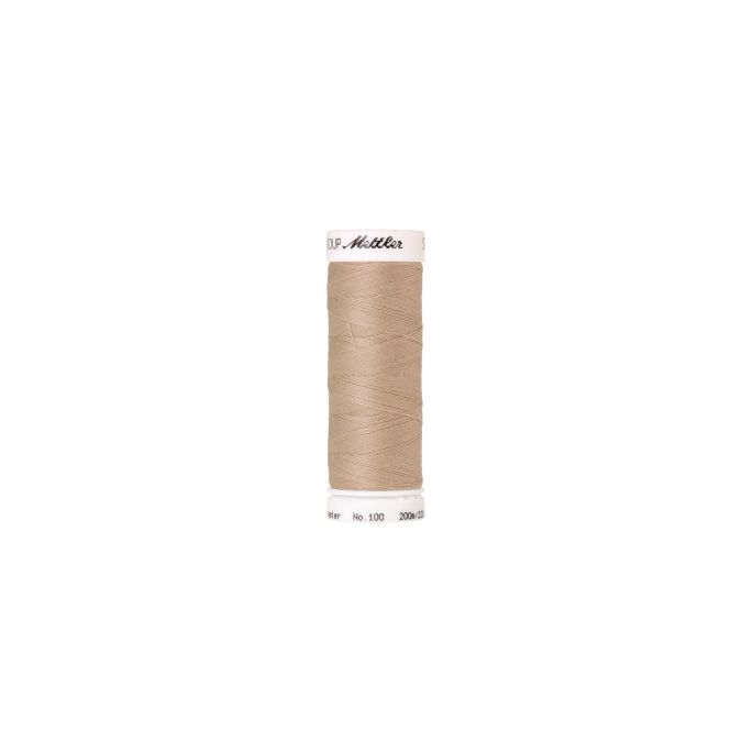 Fil polyester Mettler 200m Couleur n°0537 Flocon d'Avoine