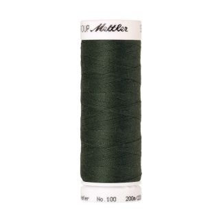 Fil polyester Mettler 200m Couleur n°0627 Vert Foncé