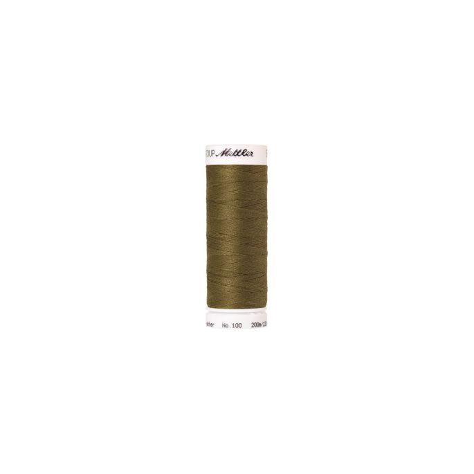 Fil polyester Mettler 200m Couleur n°0666 Câpre