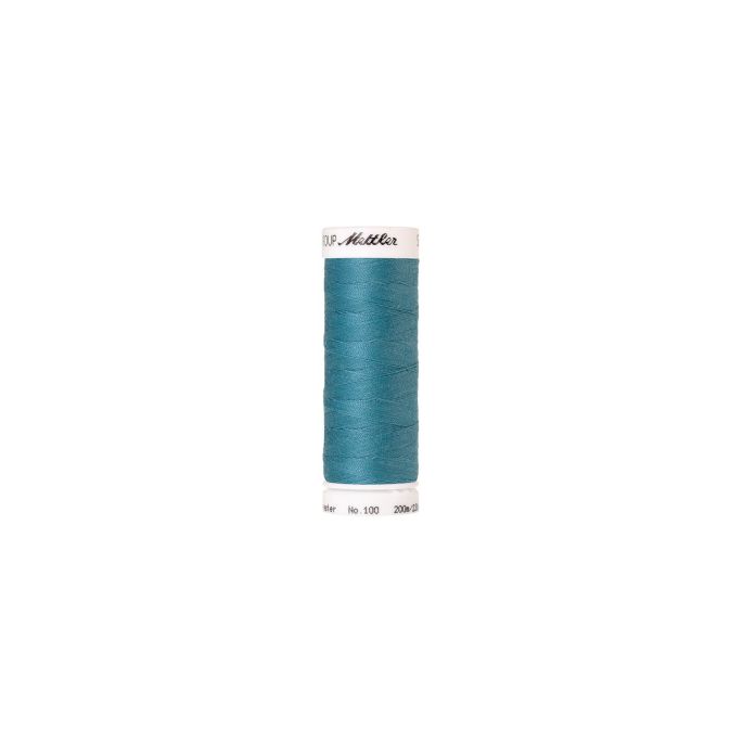 Fil polyester Mettler 200m Couleur n°0722 Bleu Glacier