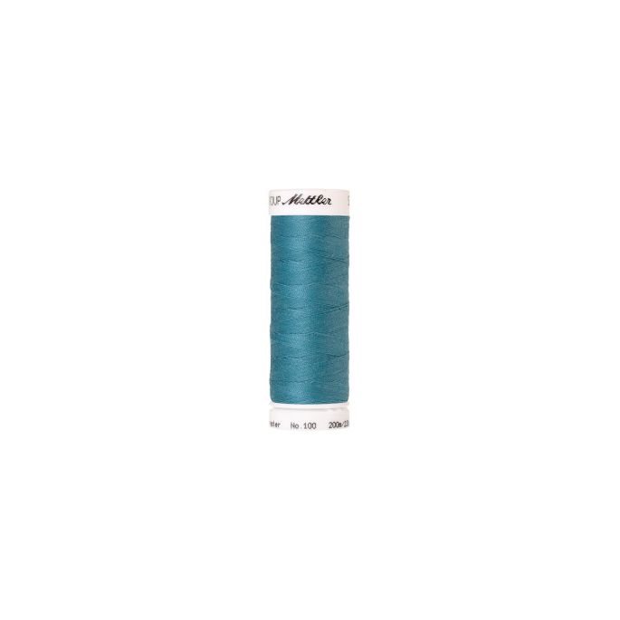 Fil polyester Mettler 200m Couleur n°0722 Bleu Glacier