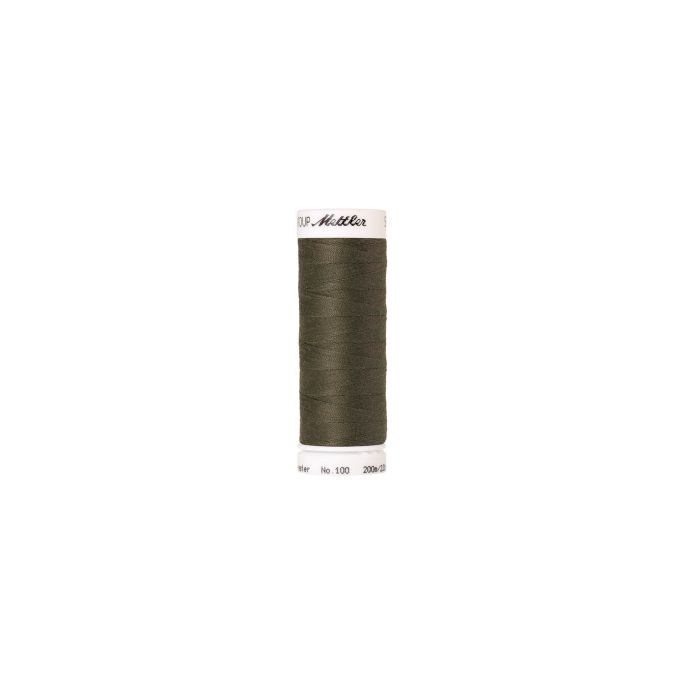 Fil polyester Mettler 200m Couleur n°0732 Câpre Foncé