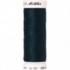 Fil polyester Mettler 200m Couleur n°0763 Bleu Vert