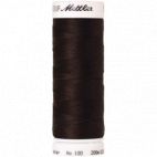 Fil polyester Mettler 200m Couleur n°1002 Marron Très Foncé