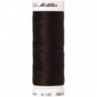Mettler Polyester Sewing Thread (200m) Color 1002 Very Dark Bro