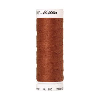 Fil polyester Mettler 200m Couleur n°1054 Rouge Brique