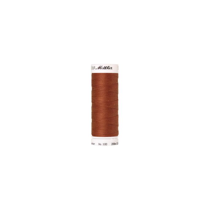 Mettler Polyester Sewing Thread (200m) Color 1054 Brick Red