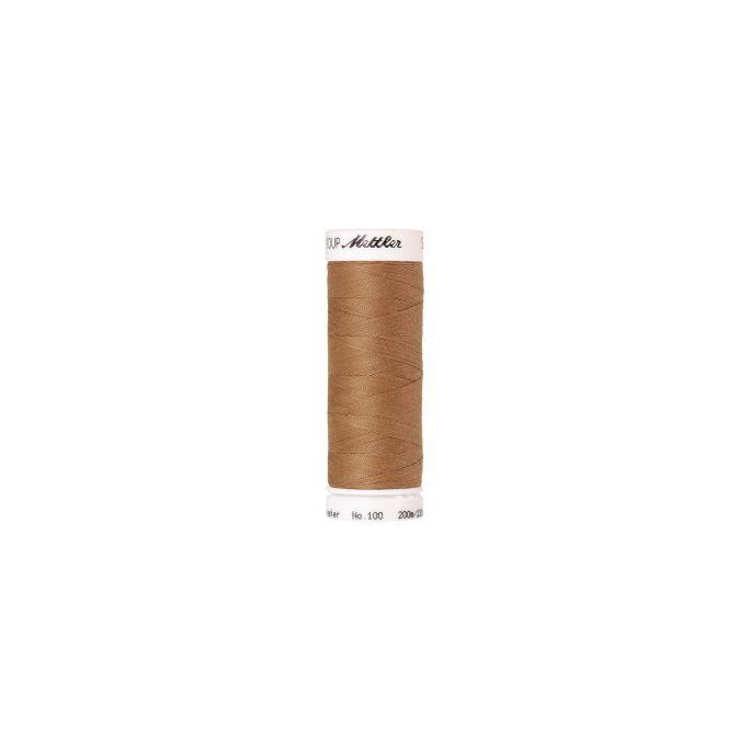 Fil polyester Mettler 200m Couleur n°1121 Toffee