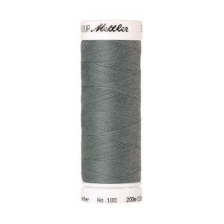 Fil polyester Mettler 200m Couleur n°1214 Bleu Vintage