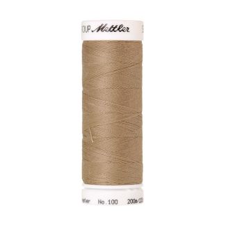 Fil polyester Mettler 200m Couleur n°1222 Grès