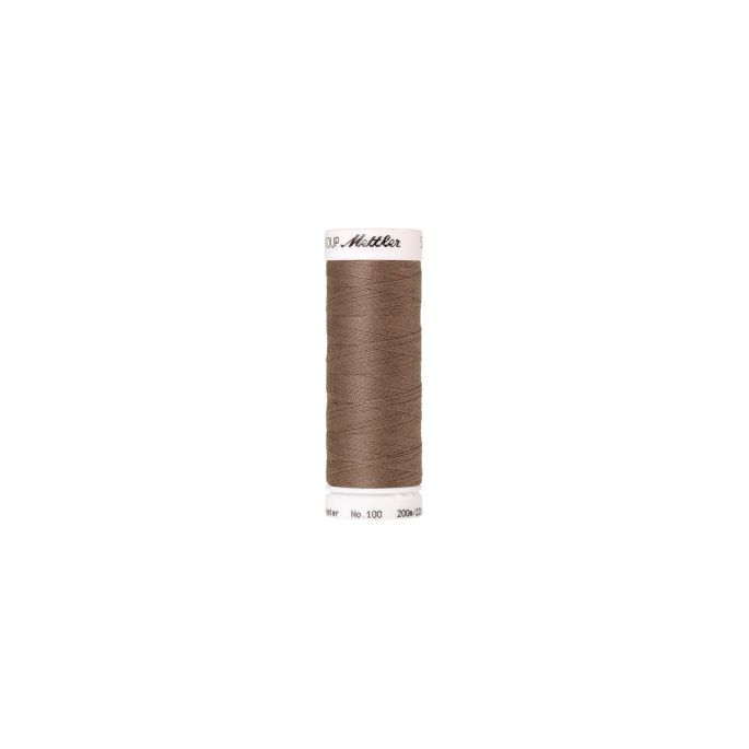 Fil polyester Mettler 200m Couleur n°1228 Kaki Uniforme